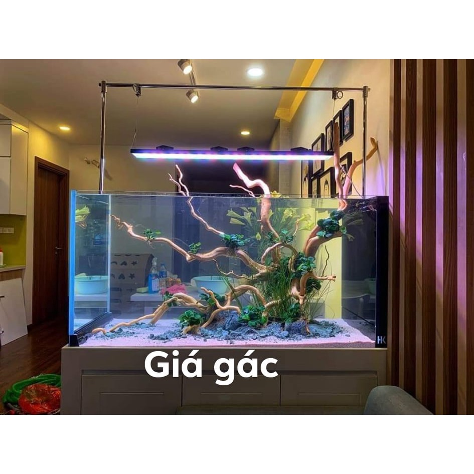 BỘ CÁP VÀ KẸP TREO INOX ĐA  NĂNG CHO ĐÈN WRGB2, TRIPH, METAL CHO BỂ CÁ, BỂ THỦY SINH