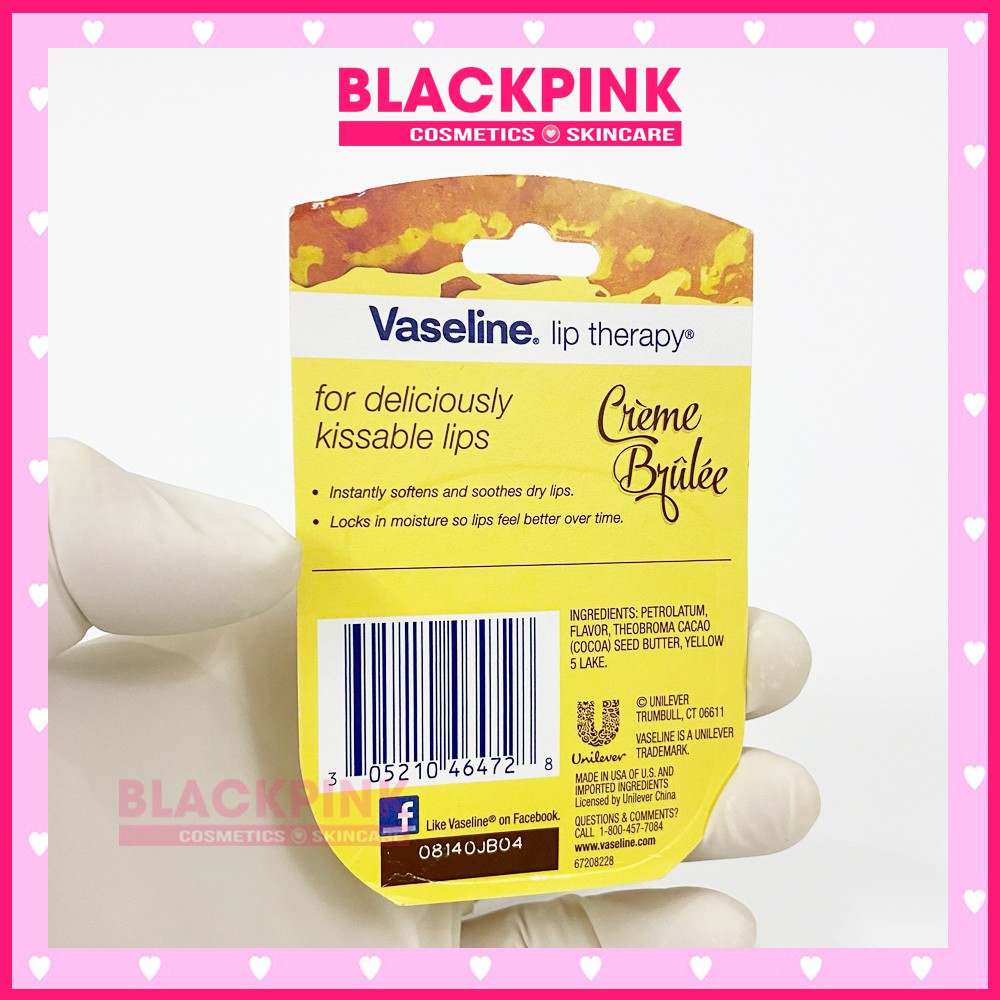 Sáp dưỡng môi Vaseline 7g - hàng chính hãng công ty