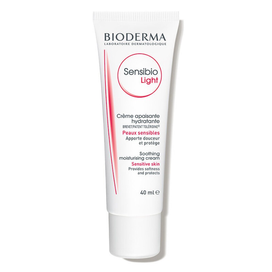 Bộ tẩy trang và kem dưỡng ẩm cho da nhạy cảm Bioderma Sensibio H2O 250ml và Sensibio Light 40ml