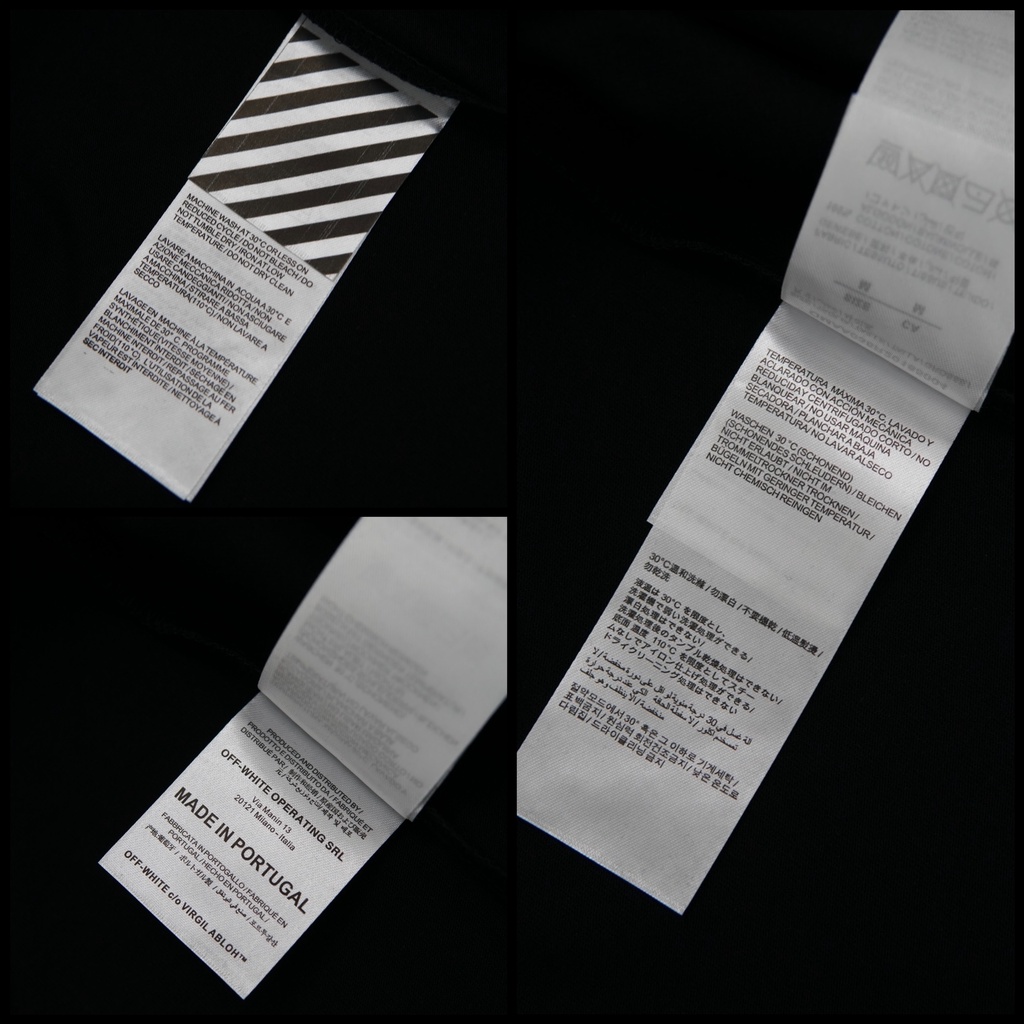 Áo thun OFF WHITE Gradient Nam Nữ - Full tem tag LikeAuth