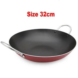 Chảo chống dính sâu lòng Kyofa 2 quai size 32cm