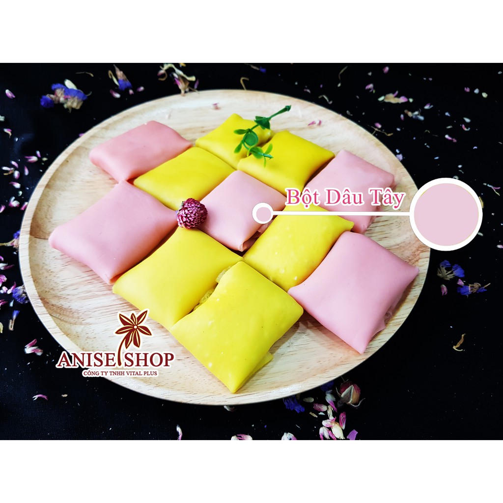 Bột trái cây - Bột Dâu Tây - Strawberry Juice Powder - Shop Nhà Anise - Vital Plus