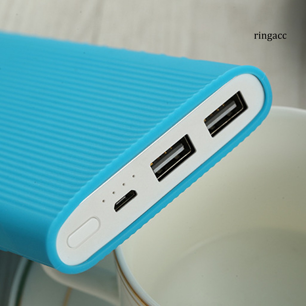 Vỏ Silicon Bảo Vệ Sạc Dự Phòng Xiaomi Power Bank Thế Hệ Thứ Hai 10000mah