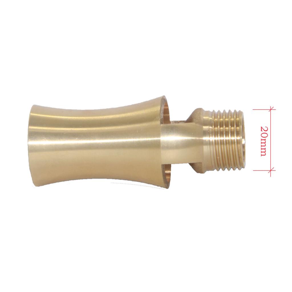 Vòi phun bằng đồng cho đài phun nước độc đáo DN15