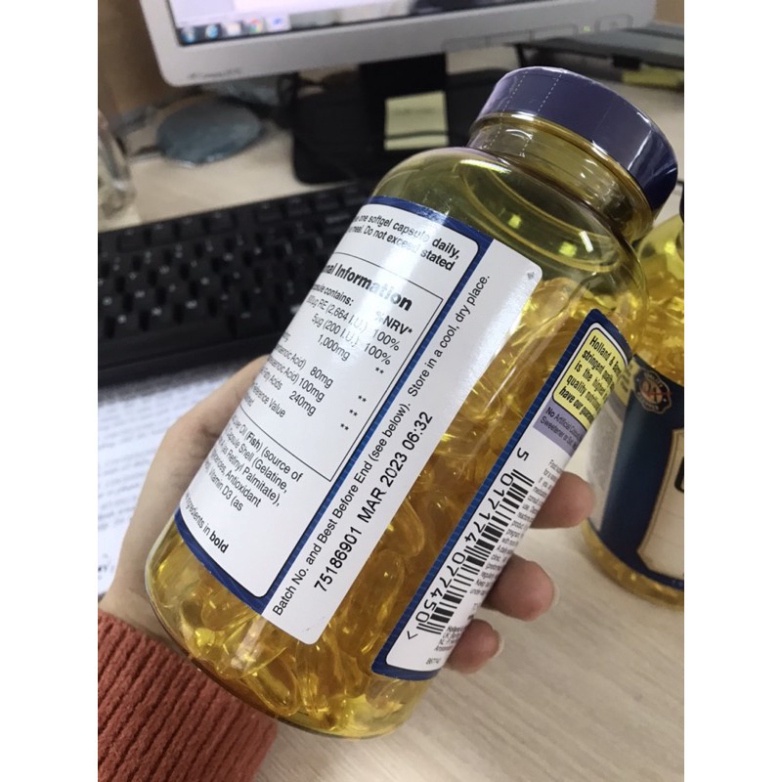 [CHÍNH HÃNG] Dầu gan cá tuyết COD LIVER OIL