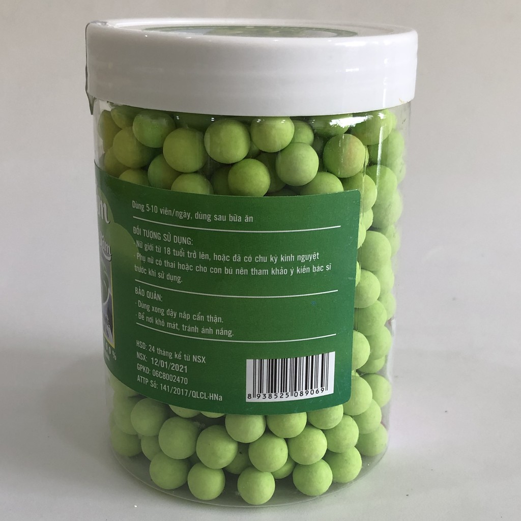 500gr Viên Mầm Đậu Nành Hồng Sâm Matcha Nở Ngực, Tăng Vòng 1, Đẹp Da, Tăng Sinh Lý Nữ có Chứng Nhận An Toàn Thực Phẩm | Thế Giới Skin Care