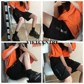 Quần short thể thao phản quang unisex nam nữ hot trend - vietcen