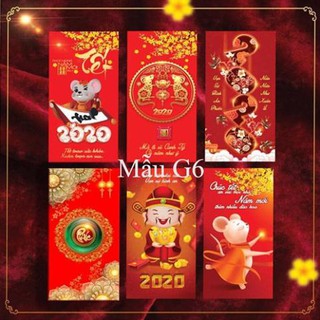 [Hót] Lì xì canh tý 2020 ( combo 100 bao ) các mẫu đẹp nhất .