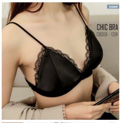 Áo Lót Bra Nữ Chất Lụa Không Gọng Phối Viền Ren 2 Dây Có Mút Mỏng Cực Sexy Quyến Rũ 265 | WebRaoVat - webraovat.net.vn