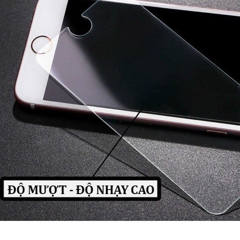 Kính Cường Lực 2.5D Cho Các Dòng ip6/7/8/X/XsMax/11/12/13 Tặng Giấy Lau