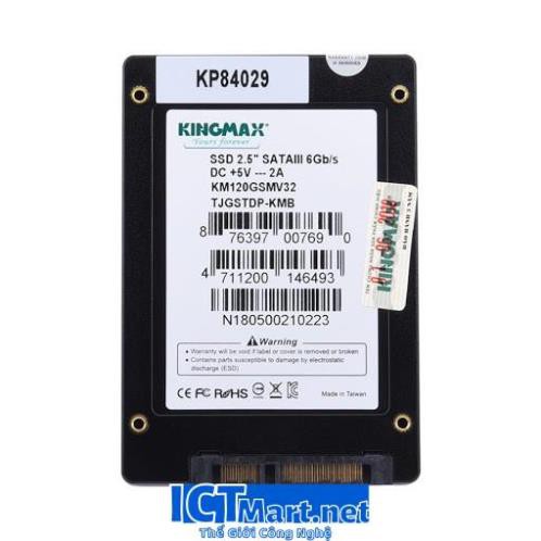 Ổ cứng SSD KINGMAX SMV32 120GB 2.5" SATA 3