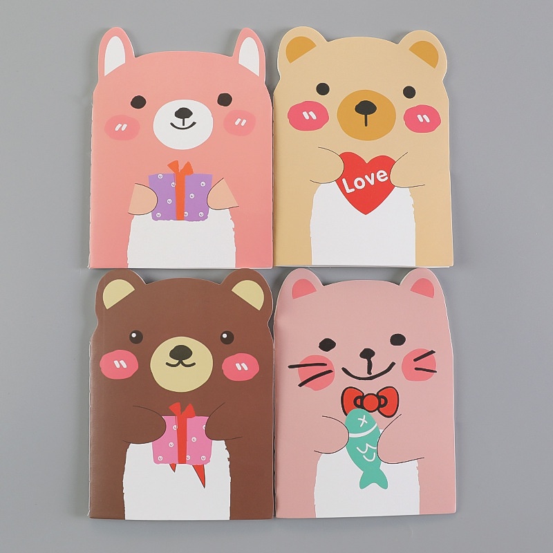 Sổ gấu💓sổ vở dễ thương 14*104cm 20 tờ nguồn hàng buôn sỉ