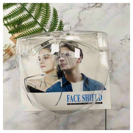 Kính chống giọt bắn kính bảo hộ trong suốt an toàn không mờ hàng chính hãng Face Shield