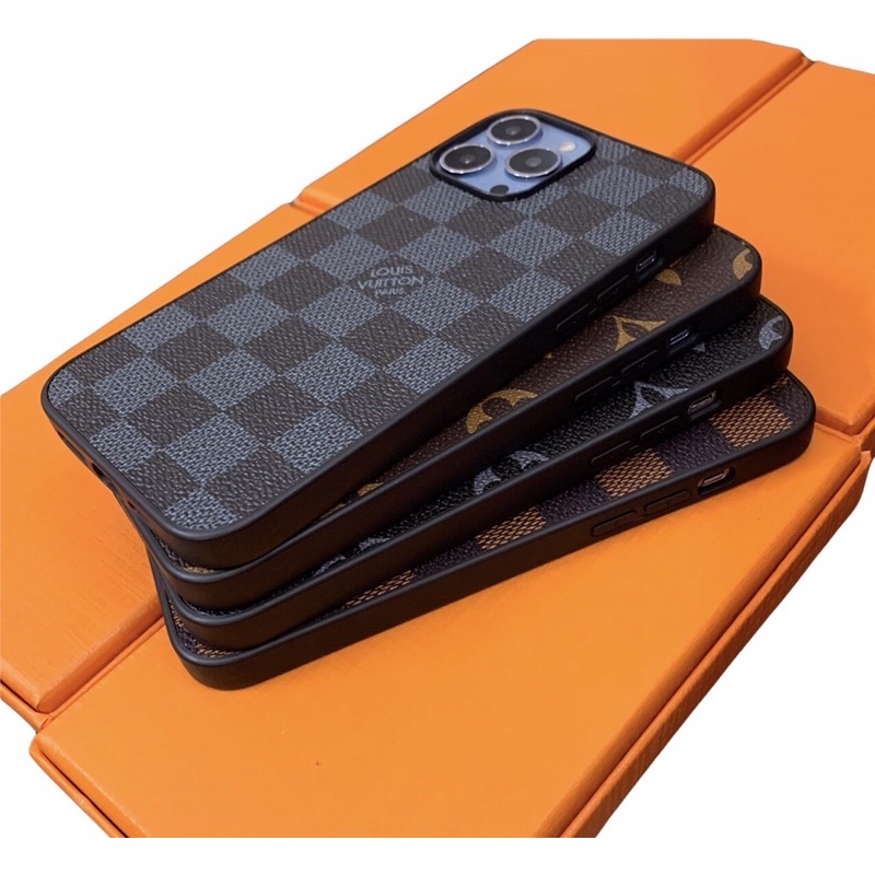 Ốp Lưng Hoạ Tiết Caro LV Dành Cho 11Promax, 12Promax, 13Promax Cực Đẹp