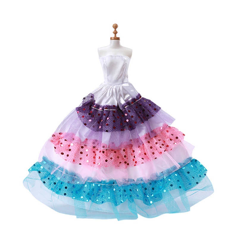 Đầm Đồ Chơi Búp Bê Thời Trang Dành Cho Bé Gái