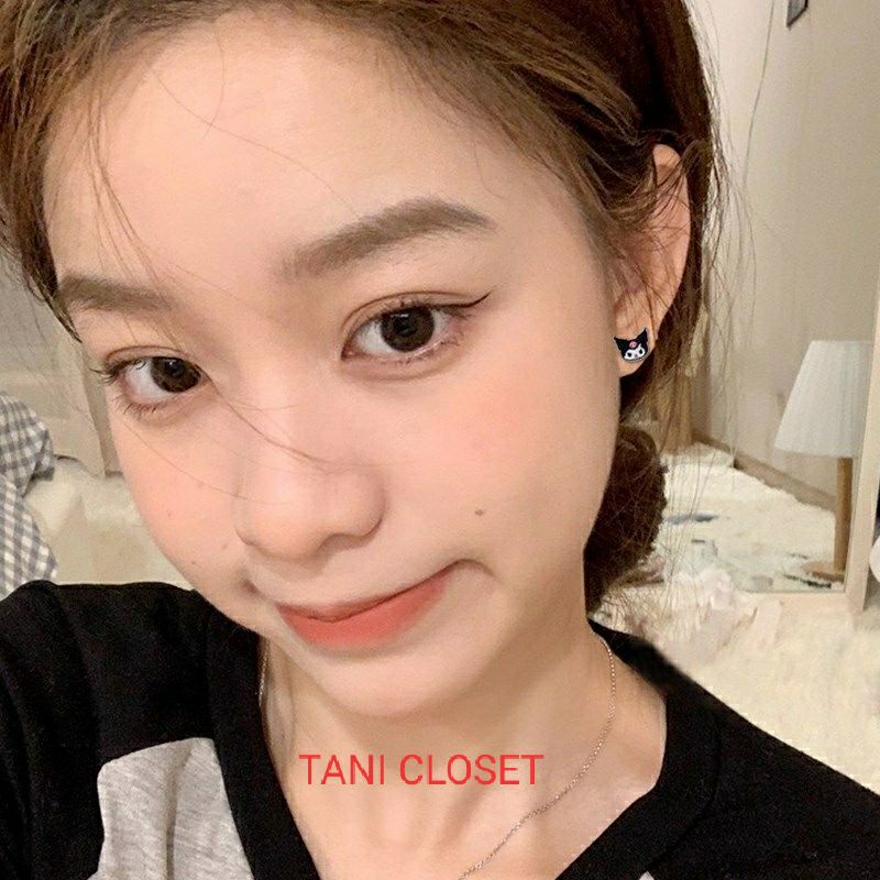 Bông Tai Nhựa Sanrio Kitty Cinnamoroll Kuromi Melody