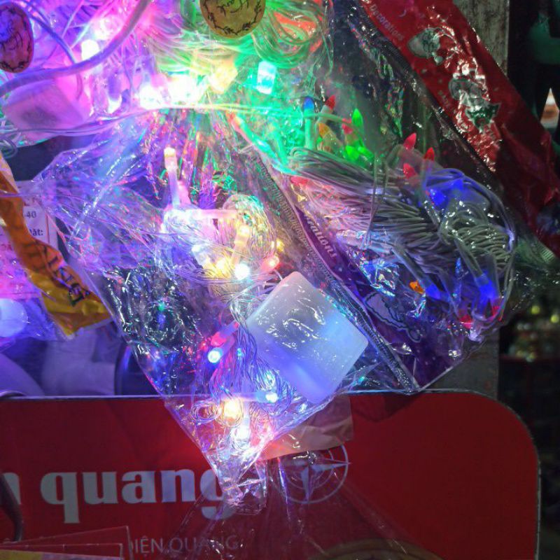 Đèn nháy led nhiều màu có nút chỉnh tốc độ nháy