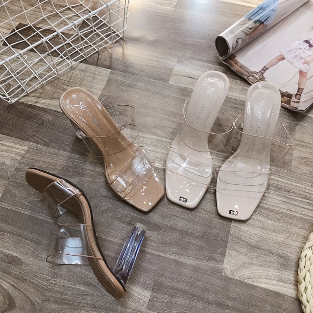 ❤️ HÀNG FULLBOX CÓ SẴN ❤️ Guốc mika 2 cầu 9cm