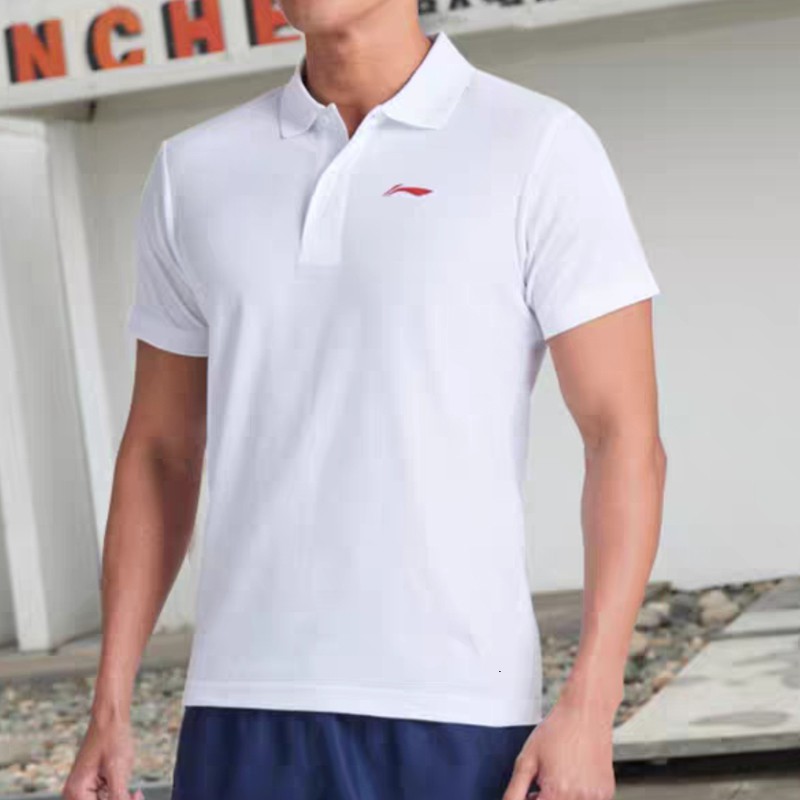 Áo thun thể thao PO.01 cổ bẻ thương hiệu Li-Ning chính hãng ( ẢNh, video shop làm ảnh thật )