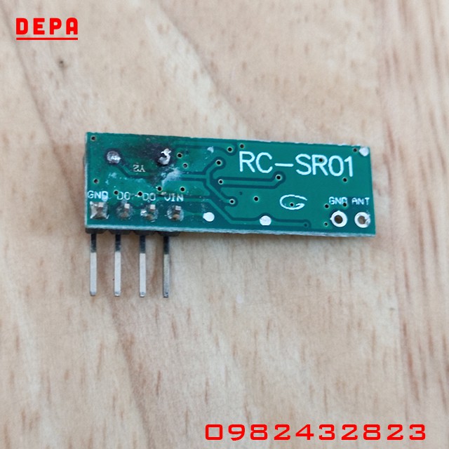 Module Thu RF 315Mhz, Không Kèm Antena, Chưa Giải Mã, Tương Thích Arduino, Raspberry Pi, Kích Thước Nhỏ