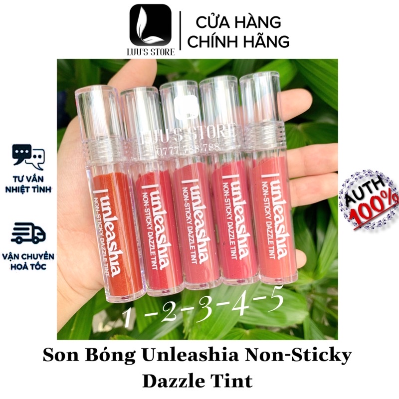 Son Bóng Unleashia Non-Sticky Dazzle Tint