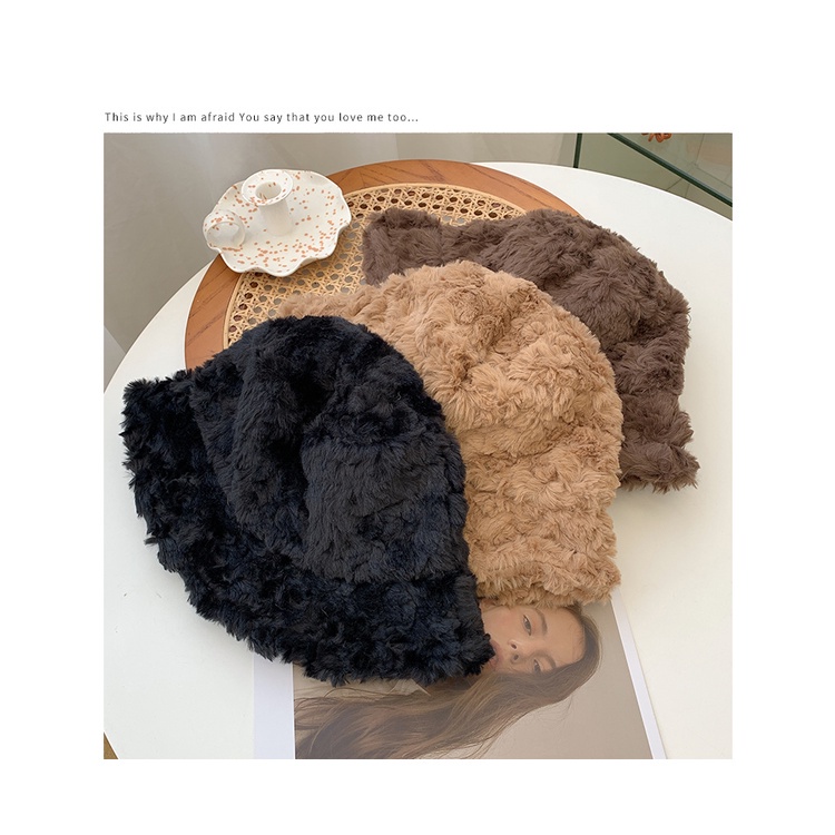 Mũ tai bèo vải bông dày giữ ấm mùa đông phong cách Hàn Quốc dễ thương cho nữ