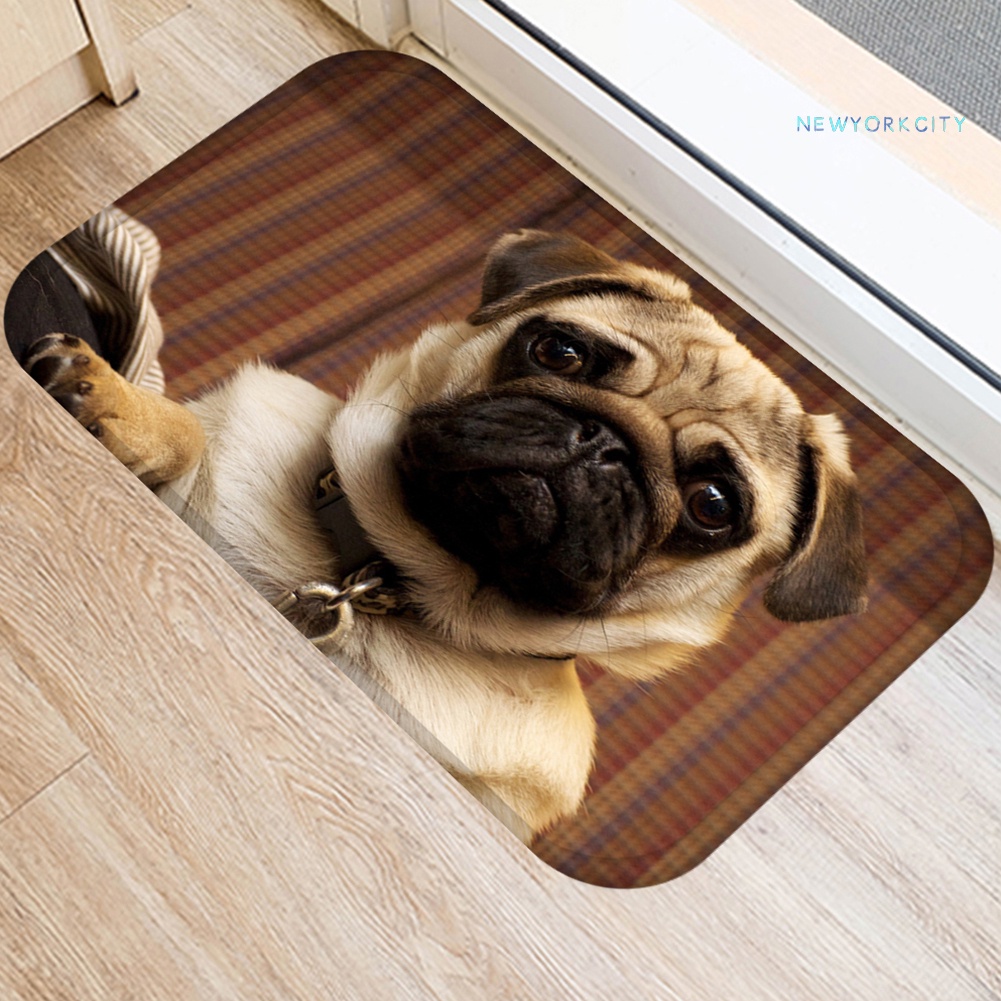 Thảm Chùi Chân Chống Trượt Hình Chú Chó Ngộ Nghĩnh