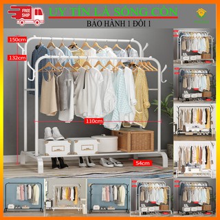 [CHỐT ĐƠN LIÊN HỒI] Giá Treo Quần Áo Thông Minh - Thanh Treo Quần Áo