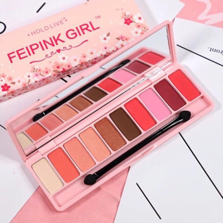 Màu Mắt Hold Live Feipink Girl Cherry Blossom Eyeshadow