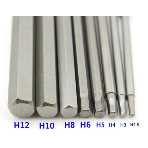 Bộ Lục Gắn Máy Khoan, Lục Bi, Máy Bắn Vít, Bộ 8 Đầu Chân Lục Giác