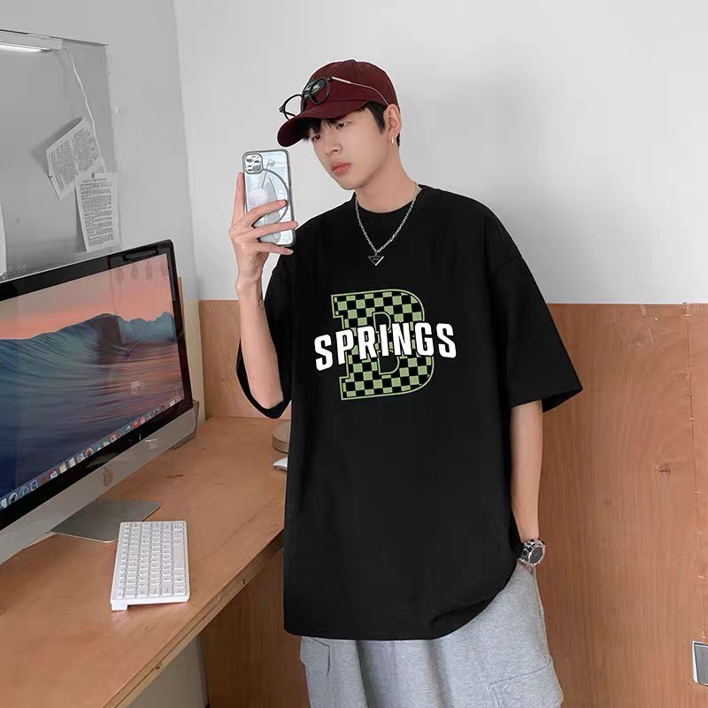 Áo thun phông tay lỡ nam nữ form rộng unisex oversize AT530