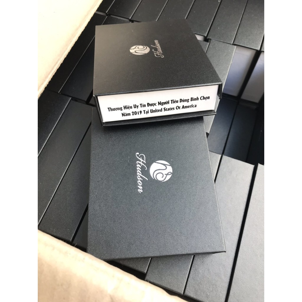 Hộp đựng ví nam - Hộp đựng bóp nam - Hộp hít nam châm đen