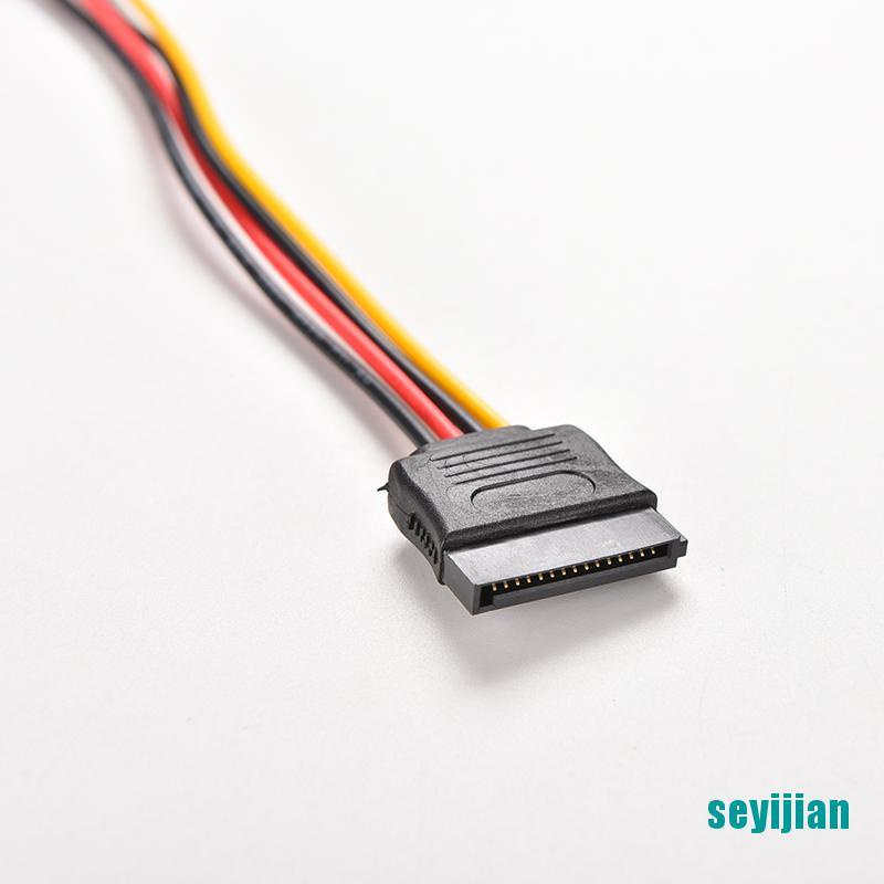 Cáp Mở Rộng Chuyển Đổi Từ Đầu Cắm 8 Inch Sang Ổ Cắm 15 Pin 15P SATA Chuyên Dụng