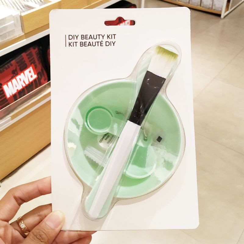 Miniso (Hàng Mới Về) Bộ Tô / Cọ Đắp Mặt Nạ Chăm Sóc Da Mặt