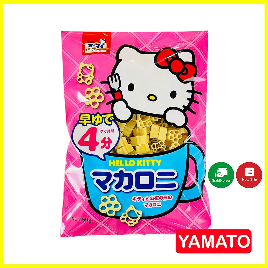 Mì Nui Hình Hello Kitty Và Hoa 150g Nhật Bản [HSD 2024]