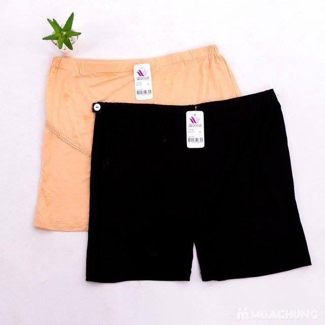 QUẦN MẶC VÁY BẦU COTTON 4 CHIỀU   CÓ CÚC ĐIỀU CHỈNH MẶC ÔM VÀ CO DÃN THOẢI MÁI, CHẤT ĐẸP KHÔNG XÙ KHÔNG CHẢY DÃO