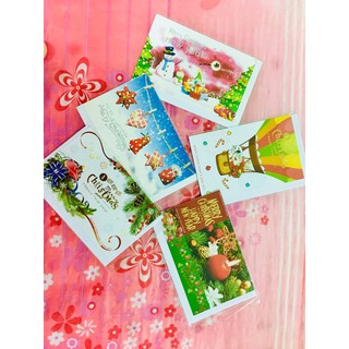 Thiệp giáng sinh Thiệp noel dễ thương đáng yêu