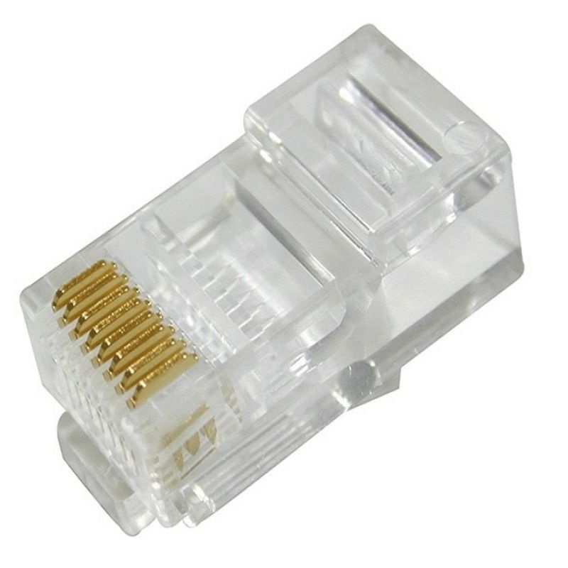 Hạt mạng RJ45, đầu bấm dây mạng RJ45, túi 50 hạt