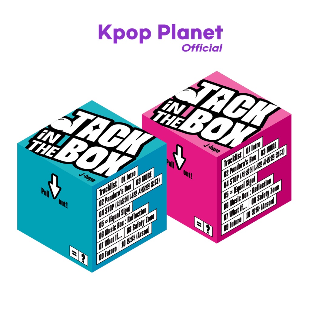 Album KPOP GOODS phiên bản Weverse BTS J-HOPE JACK iN THE BOX