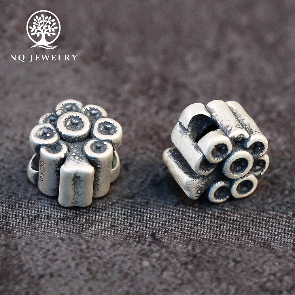 Charm xỏ ngang cây tài lộc - NQ Jewelry