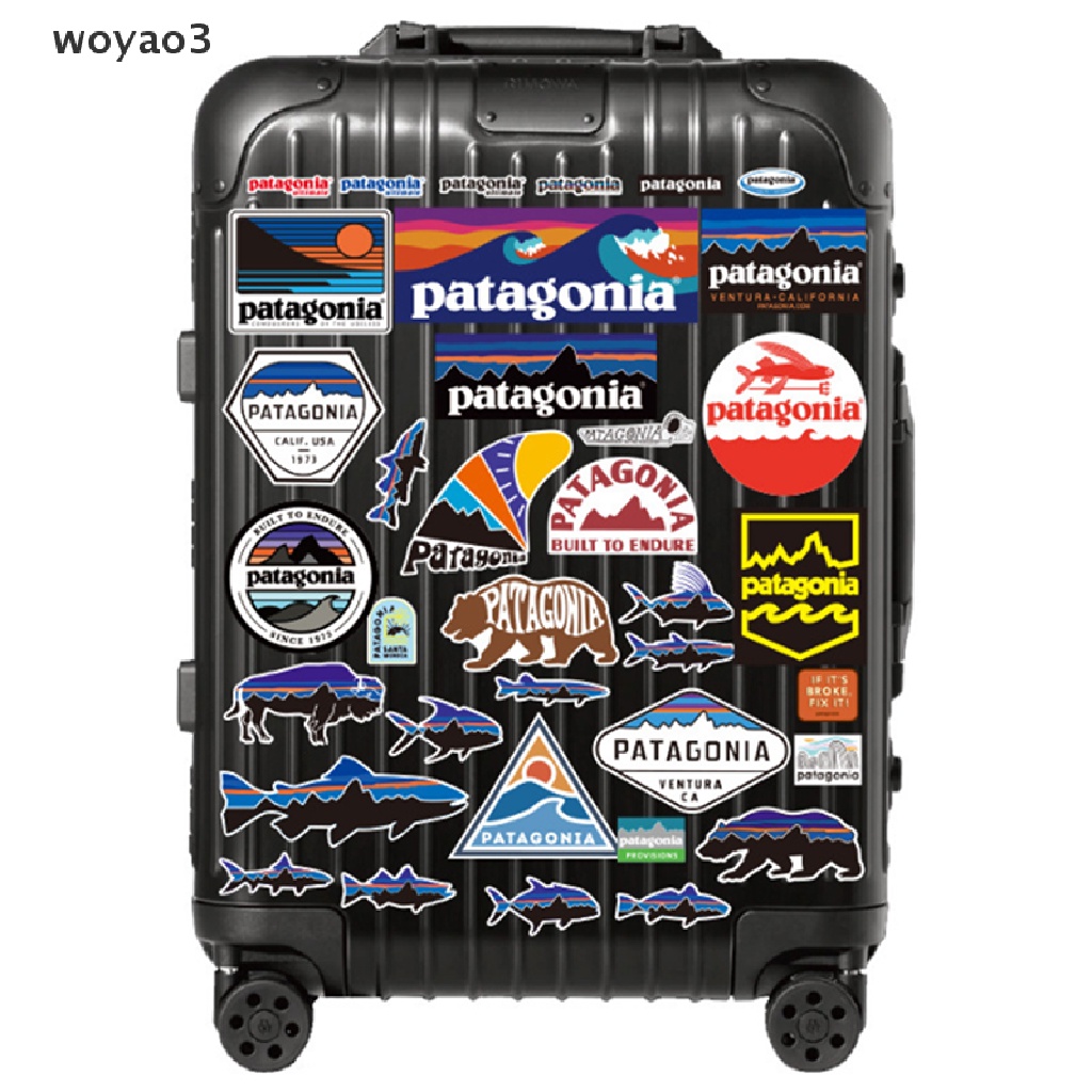 Miếng Dán Trang Trí Mũ Bảo Hiểm / Laptop / Mũ Bảo Hiểm Thương Hiệu Patagonia / Chums woyao3