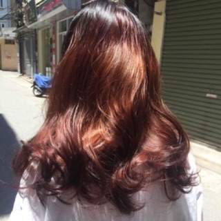 Thuốc nhuộm màu NÂU ĐỒNG tặng trợ dưỡng