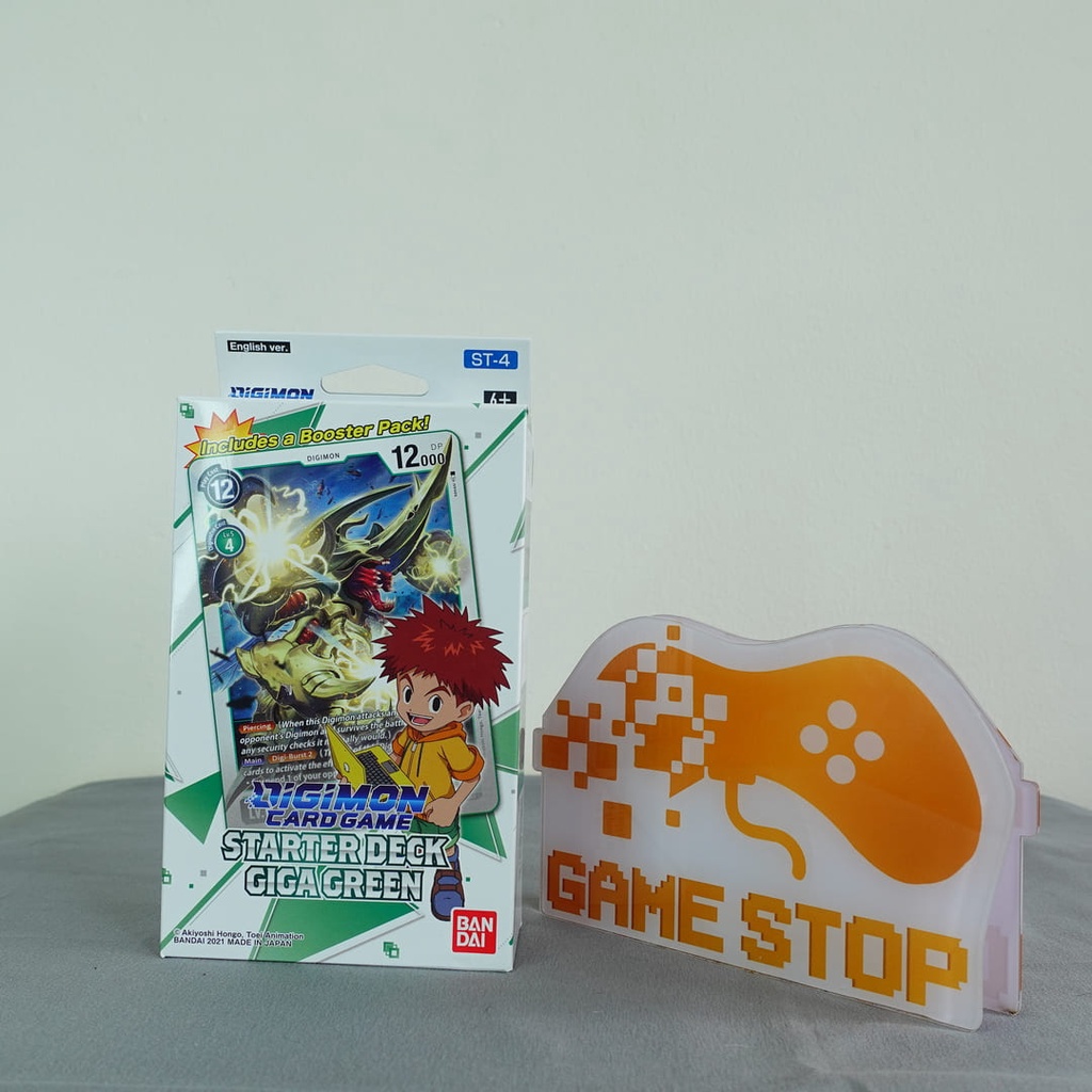 Thẻ bài Digimon TCG Starter Deck Giga Green Bandai DGMTCGUSSD02