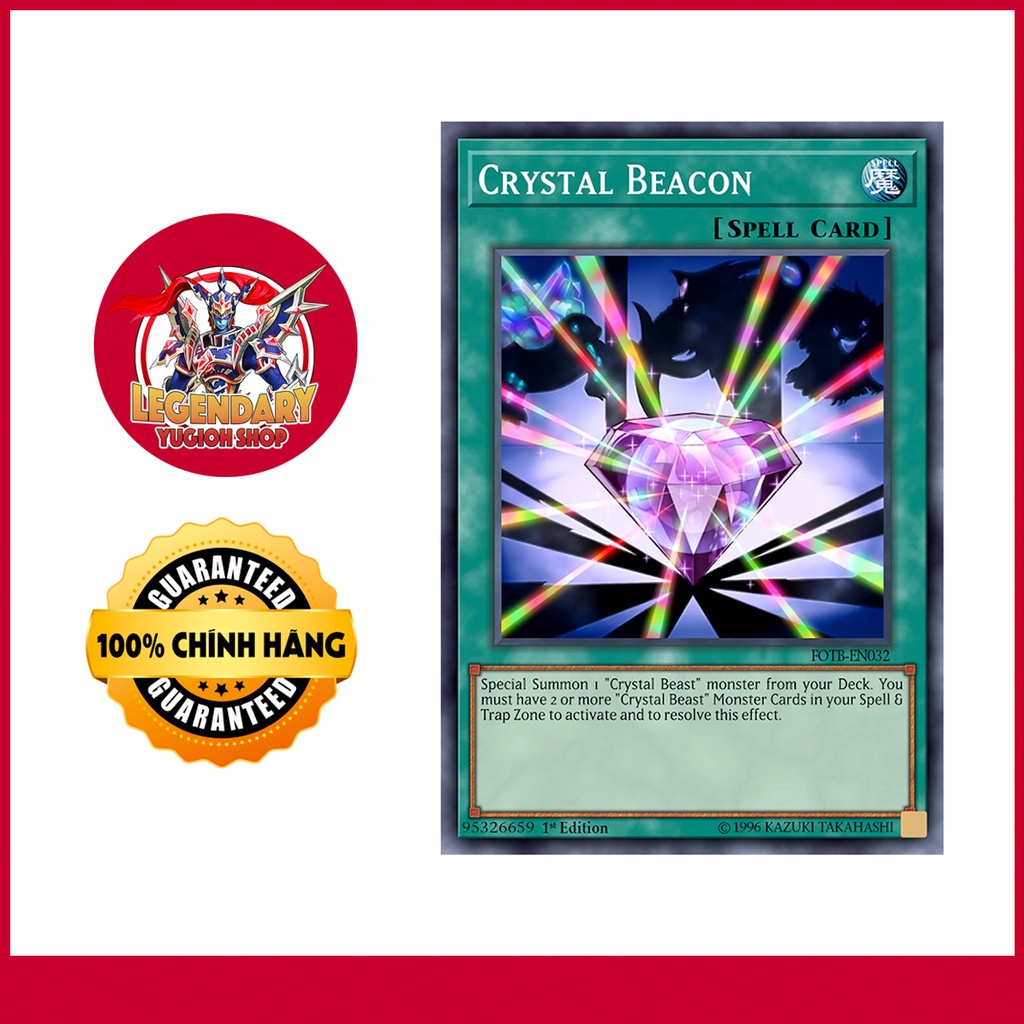 [Thẻ Bài Yugioh Chính Hãng] Crystal Beacon