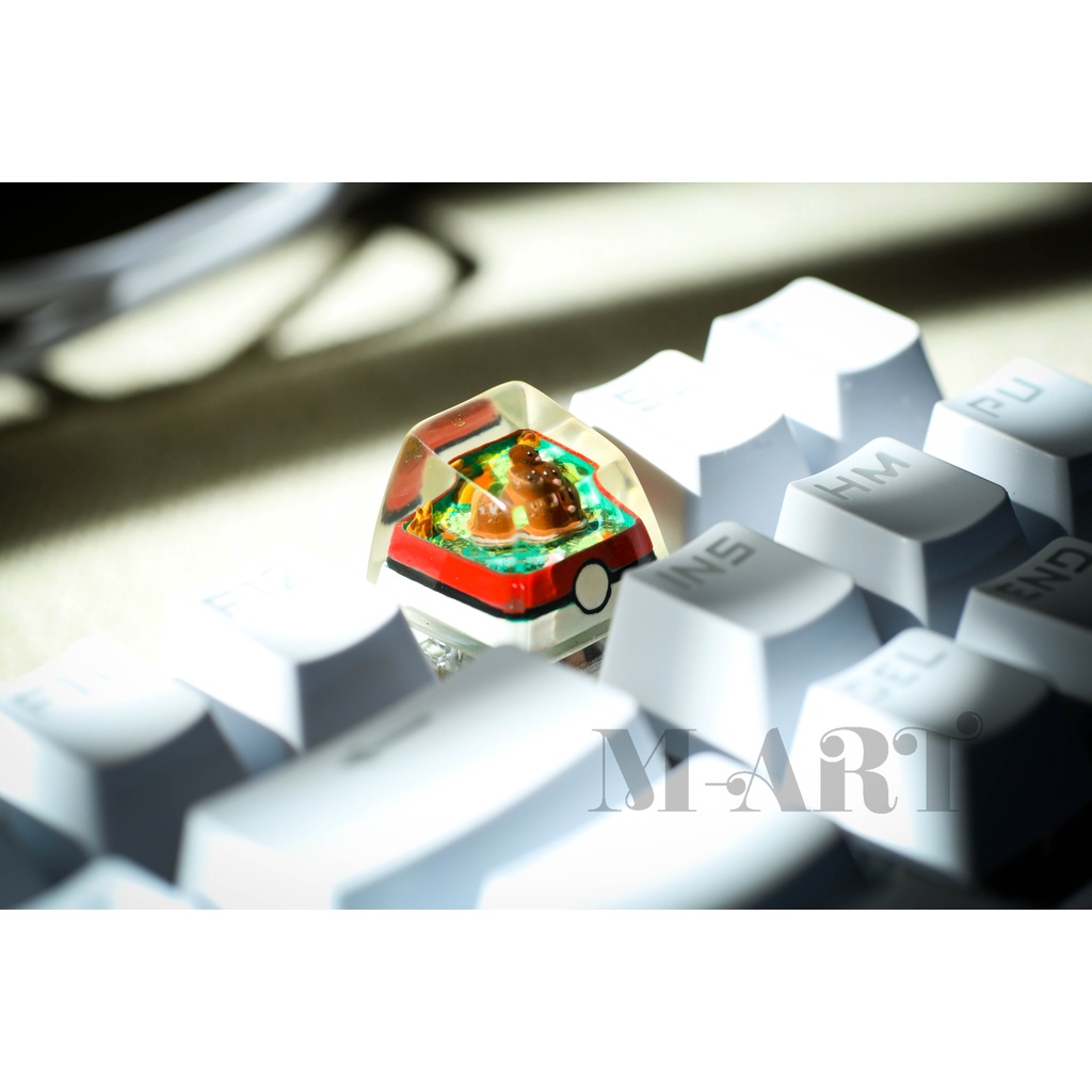Nút bàn phím cơ resin Pokemon Dugtrio siêu dễ thương - Dugtrio Pokemon Keycaps