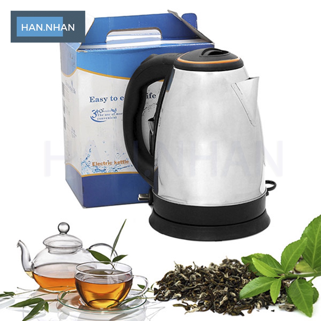 Ấm Siêu Tốc Đun Nước 1.8 Lít - Ấm đun siêu tốc Electric Kettle Siêu Tiết Kiệm Điện