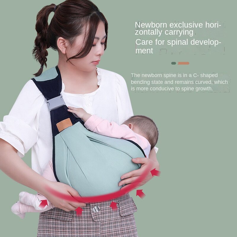 Đai địu em bé AMILA có đệm phía trước siêu nhẹ thiết kế đơn giản