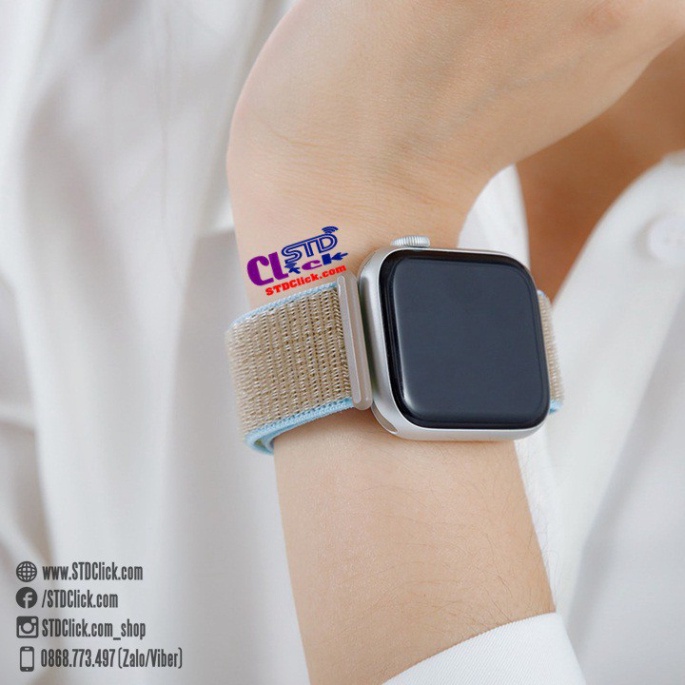 - DÂY SPORT LOOP DÀNH CHO APPLE WATCH Seri 1 - 2 - 3 - 4 - 5 - 6 - SE - Seri 7 - 8 CHÍNH HÃNG COTEETCI - 1