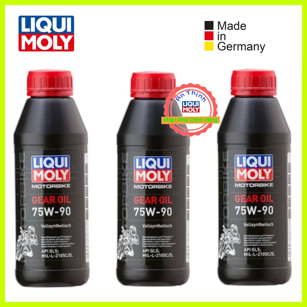 Nhớt Láp - Hộp Số Xe Tay Ga  Liqui Moly Motobike Gear Oil GL5 - 75W90 Và GL4 - 80W90 .Nhập Khẩu Đức