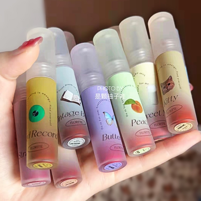 FLORTTE Son môi nhung lì chống dính tông màu trẻ trung